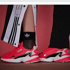Adidas Falcon red sneaker